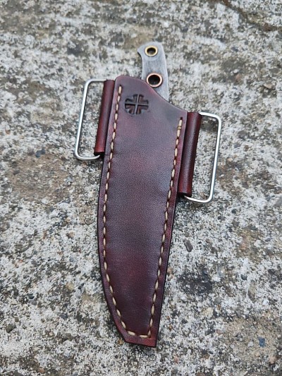 Étui couteau fixe squelette ambidextre