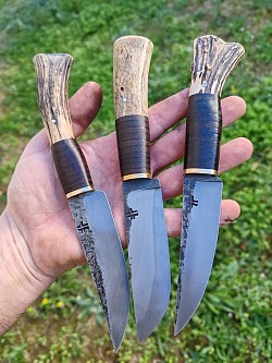 Trio forge vache et chevreuil